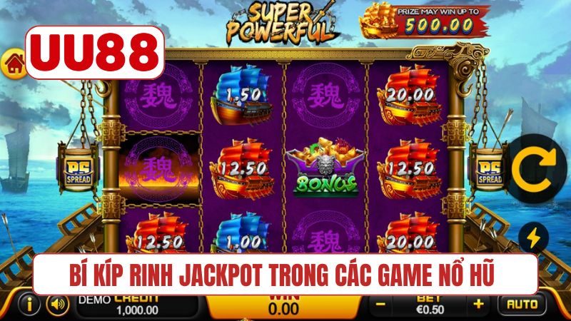 Bí kíp rinh jackpot trong các game nổ hũ 