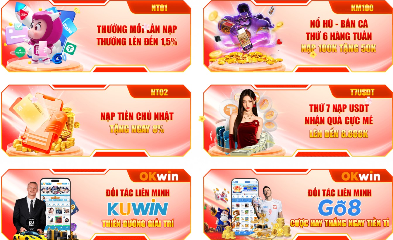Khuyến Mãi Nạp Tiền Định Kỳ